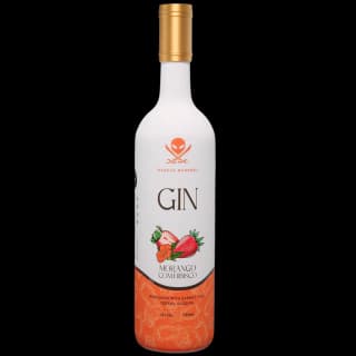Gin Saborizado Morango com Hibisco - bebida mansão maromba