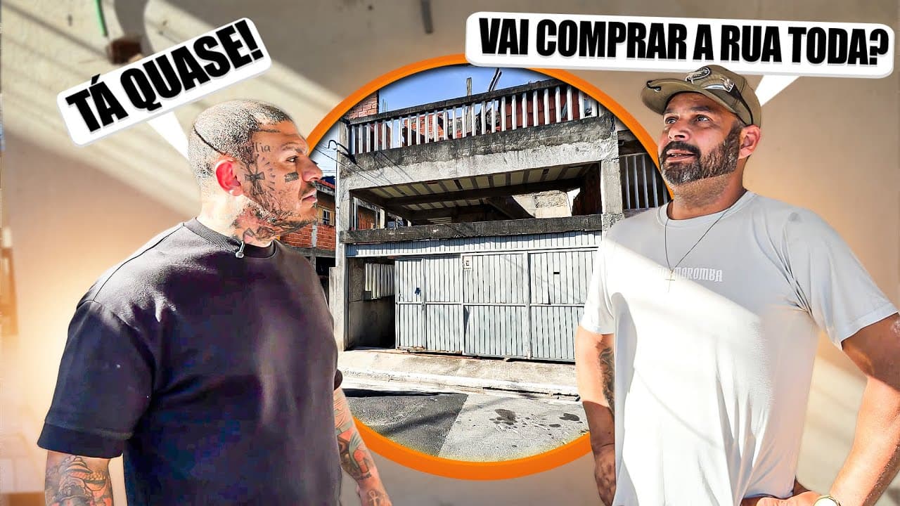 Toguro Compra Casas Onde Nasceu e Inicia Projeto de Reforma para Aluguel